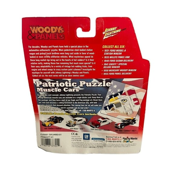 Johnny Lightning 31 1931 Ford Model A Station Wagon Custom Woodys & Panels Car T - Picture 3 of 6